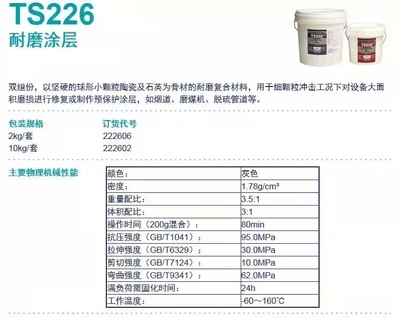 TS226 耐磨涂層